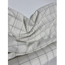 Комплект постільної білизни White plaid, Варена бавовна, ТМ Комфорт-текстиль