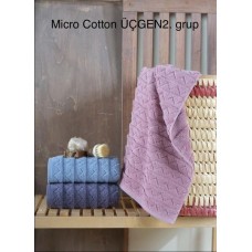 Набір рушників Cestepe MicroCotton 3-ка Delux Premium подарункові 50 x 90 (Premium Ucgen-2) Набір рушників Cestepe MicroCotton 3-ка Delux Premium подарункові 50 x 90 (Premium Ucgen-2)
