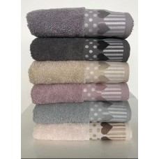 Рушники махрові Cestepe VIP Cotton 50 x 90 (Kalpli Inci) Рушники махрові Cestepe VIP Cotton 50 x 90 (Kalpli Inci)