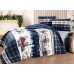 Комплект постільної білизни First Choice Flanel евро (Nature Navy Blue) Комплект постільної білизни First Choice Flanel евро (Nature Navy Blue)