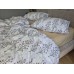 Комплект постільної білизни Turkish Cotton Гілочка, бежевий