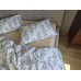 Комплект постільної білизни Turkish Cotton Гілочка, бежевий