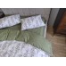 Комплект постільної білизни Turkish Cotton Гілочка, хакі