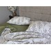 Комплект постільної білизни Turkish Cotton Гілочка, хакі