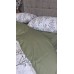 Комплект постільної білизни Turkish Cotton Гілочка, хакі