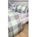 Комплект постільної білизни Варена бавовна Green Kilt+Rock Gray, Washed Cotton