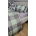 Комплект постільної білизни Варена бавовна Green Kilt+Rock Gray, Washed Cotton