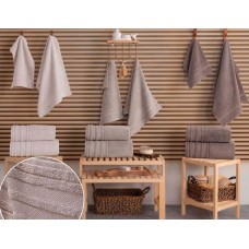 Набір 3 рушники Gursan Cotton Micro Delux, 50x90 см, Equal Set Bej Набір 3 рушники Gursan Cotton Micro Delux, 50x90 см, Equal Set Bej