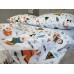 Комплект постільної білизни Хитрий лис/блакитний, Turkish flannel Комплект постільної білизни Хитрий лис/блакитний, Turkish flannel