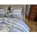 Комплект постільної білизни Домінік блакитний Turkish Cotton 100% Бавовна Комфорт-текстиль