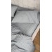 Комплект постільної білизни Favorite Washed Cotton (варена бавовна), в смужку сірий