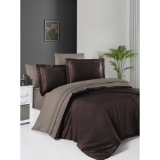 Комплект постільної білизни First Choice сатин ДЕЛЮКС DARK євро (Serenity Dark Brown - Mink) Комплект постільної білизни First Choice сатин ДЕЛЮКС DARK євро (Serenity Dark Brown - Mink)