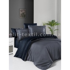 Комплект постільної білизни First Choice сатин DARK ДЕЛЮКС євро (Serenity Dark Grey - Navy Blue) Комплект постільної білизни First Choice сатин DARK ДЕЛЮКС євро (Serenity Dark Grey - Navy Blue)