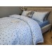Комплект постільної білизни Крапо, Ранфорс Гофре Duo Loft, 100% Бавовна, ТМ Комфорт-текстиль