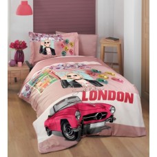 Комплект постільної білизни London, Сатин 3D-Digital, підлітковий, ТМ First Choice Комплект постільної білизни London, Сатин 3D-Digital, підлітковий, ТМ First Choice