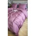 Комплект постільної білизни Satin GOFRE Жатка, фіолетовий Комплект постільної білизни Satin GOFRE Жатка, фіолетовий