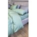 Комплект постільної білизни Satin GOFRE Жатка, полин Комплект постільної білизни Satin GOFRE Жатка, полин