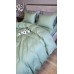 Комплект постільної білизни Satin GOFRE Жатка, полин Комплект постільної білизни Satin GOFRE Жатка, полин