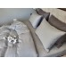 Комплект постільної білизни Satin GOFRE Жатка, сірий Комплект постільної білизни Satin GOFRE Жатка, сірий