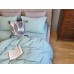 Комплект постільної білизни Варена бавовна, Cyan Washed Cotton W1291