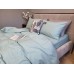 Комплект постільної білизни Варена бавовна, Cyan Washed Cotton W1291