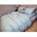 Комплект постільної білизни Варена бавовна, Cyan Washed Cotton W1291