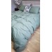 Комплект постільної білизни Варена бавовна, Forest Green Washed Cotton W1151