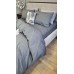 Комплект постільної білизни Варена бавовна, Graphite Washed Cotton W1141
