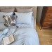 Комплект постільної білизни Варена бавовна, Sky Blue Washed Cotton W1281