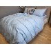 Комплект постільної білизни Варена бавовна, Sky Blue Washed Cotton W1281