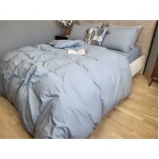 Комплект постільної білизни Варена бавовна, Slate Gray Washed Cotton W1011