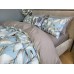 Комплект постільної білизни Віола блакитний, cotton