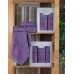 Подарунковий набір махрових рушників 2 шт., 50 x 90 см., 70 x 140 см., Damask Ornament-Violet, ТМ Gulcan Подарунковий набір махрових рушників 2 шт., 50 x 90 см., 70 x 140 см., Damask Ornament-Violet, ТМ Gulcan