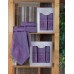 Подарунковий набір махрових рушників 2 шт., 50 x 90 см., 70 x 140 см., Damask Ornament-Violet, ТМ Gulcan Подарунковий набір махрових рушників 2 шт., 50 x 90 см., 70 x 140 см., Damask Ornament-Violet, ТМ Gulcan