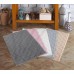 Килимок для нiг Gursan Cotton 50 x 80 бавовняний поштучно Stripe пудра Килимок для нiг Gursan Cotton 50 x 80 бавовняний поштучно Stripe пудра