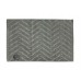 Килимок для нiг Gursan Cotton 50 x 80 бавовняний поштучно Wave сірий