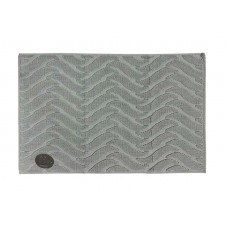 Килимок для нiг Gursan Cotton 50 x 80 бавовняний поштучно Wave світло-сірий Килимок для нiг Gursan Cotton 50 x 80 бавовняний поштучно Wave світло-сірий