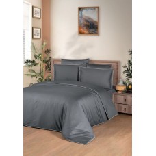 Комплект постільної білизни Lucca Steel Grey, Сімейний, Сатин PREMIUM 300TC, ТМ La Romano Комплект постільної білизни Lucca Steel Grey, Сімейний, Сатин PREMIUM 300TC, ТМ La Romano
