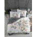 Комплект постільної білизни La Romano 300TC Premium Floral Grey, сатин, євро Комплект постільної білизни La Romano 300TC Premium Floral Grey, сатин, євро