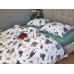 Комплект постільної білизни Лавандин/полин, Turkish flannel