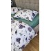 Комплект постільної білизни Лавандин/полин, Turkish flannel