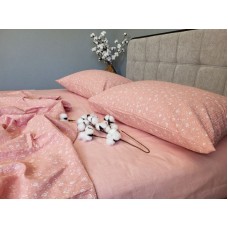 Комплект постільної білизни Марсель персик, GOFRE DUO LOFT