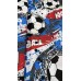 Комплект постільної білизни Футбол, бязь, з червоними смугами FOOTBALL Комплект постільної білизни Футбол, бязь, з червоними смугами FOOTBALL