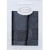 Набір із 2-х махрових рушників Gulcan Cotton Ornament dark-grey Набір із 2-х махрових рушників Gulcan Cotton Ornament dark-grey