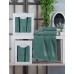 Набір із 2-х махрових рушників Gulcan Cotton Ornament green Набір із 2-х махрових рушників Gulcan Cotton Ornament green