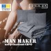 Набір ManMaker євро, ковдра 200 x 220 см і 2 шт подушки 50 x 70 + маска для сну в коробці, сірий, ТМ IDEIA Набір ManMaker євро, ковдра 200 x 220 см і 2 шт подушки 50 x 70 + маска для сну в коробці, сірий, ТМ IDEIA