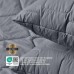 Набір ManMaker євро, ковдра 200 x 220 см і 2 шт подушки 50 x 70 + маска для сну в коробці, сірий, ТМ IDEIA Набір ManMaker євро, ковдра 200 x 220 см і 2 шт подушки 50 x 70 + маска для сну в коробці, сірий, ТМ IDEIA