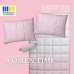 Набір WomenTime євро ковдра 200 x 220 і 2 подушки 50 x 70 см + маска для сну, штучний пух, в коробці, ТМ IDEIA Набір WomenTime євро ковдра 200 x 220 і 2 подушки 50 x 70 см + маска для сну, штучний пух, в коробці, ТМ IDEIA