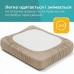 Набір наволочок 2 шт IDEIA 60 x 40 x 16 см наволочка трикотажна для ортопедичних і анатомічних подушок беж Набір наволочок 2 шт IDEIA 60 x 40 x 16 см наволочка трикотажна для ортопедичних і анатомічних подушок беж