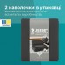 Набір наволочок 2 шт IDEIA 60 x 40 x 16 см наволочка трикотажна для ортопедичних і анатомічних подушок т/сірий Набір наволочок 2 шт IDEIA 60 x 40 x 16 см наволочка трикотажна для ортопедичних і анатомічних подушок т/сірий
